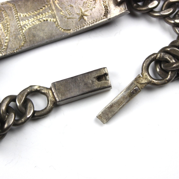 USAAF enlisted man identification bracelet - CBI