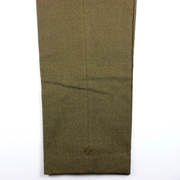 M1943 OD wool field trousers - W30 L34 - Dated 1944 - Mint