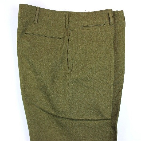 M1937 OD “Mustard” wool serge field trousers - W36 L33 - 1941